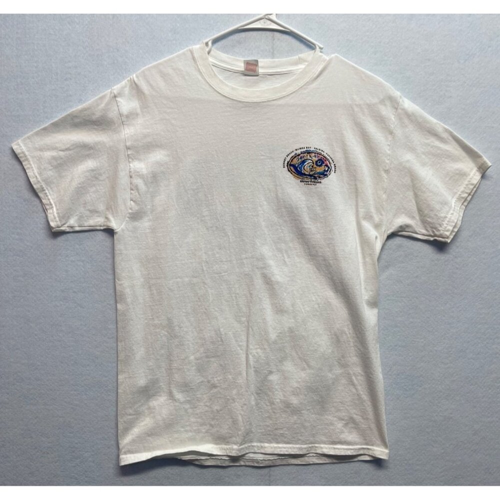 Vintage 90's Bonzai Pipleline North Shore Hawaii Paradise T's Double Stitch Tee
